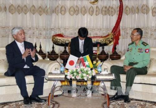 Japanese Defense Minister visits Myanmar - ảnh 1